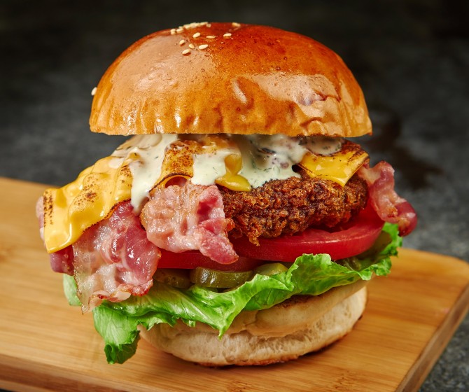 Чикен De luxe с беконом