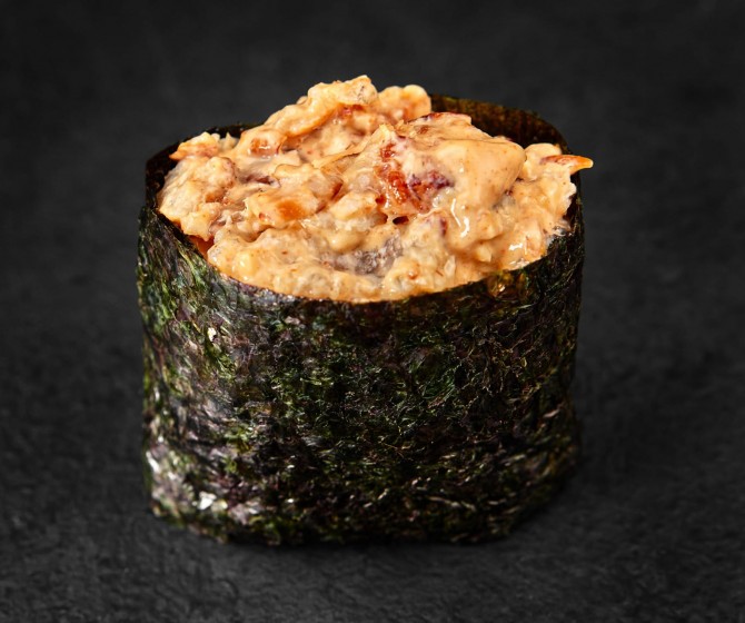 Гункан с креветкой 