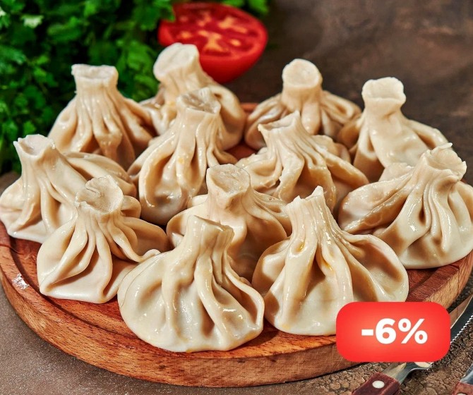 СЕТ Хинкали отварные с телятиной 15 шт.