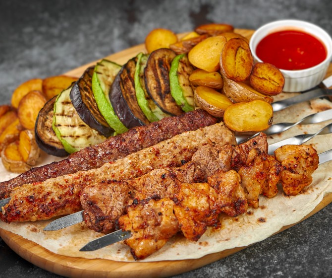 КОМБО шеф кебаб на четверых